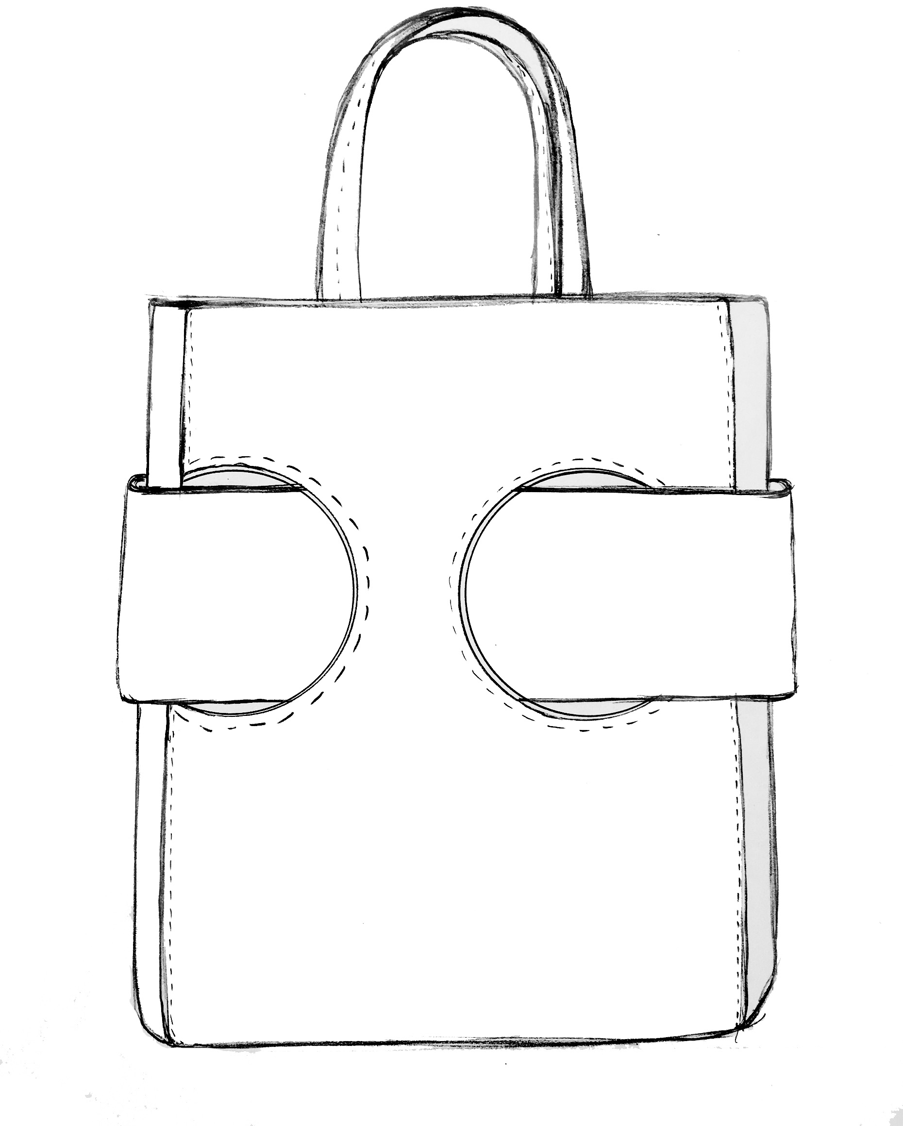 Shopper bag design